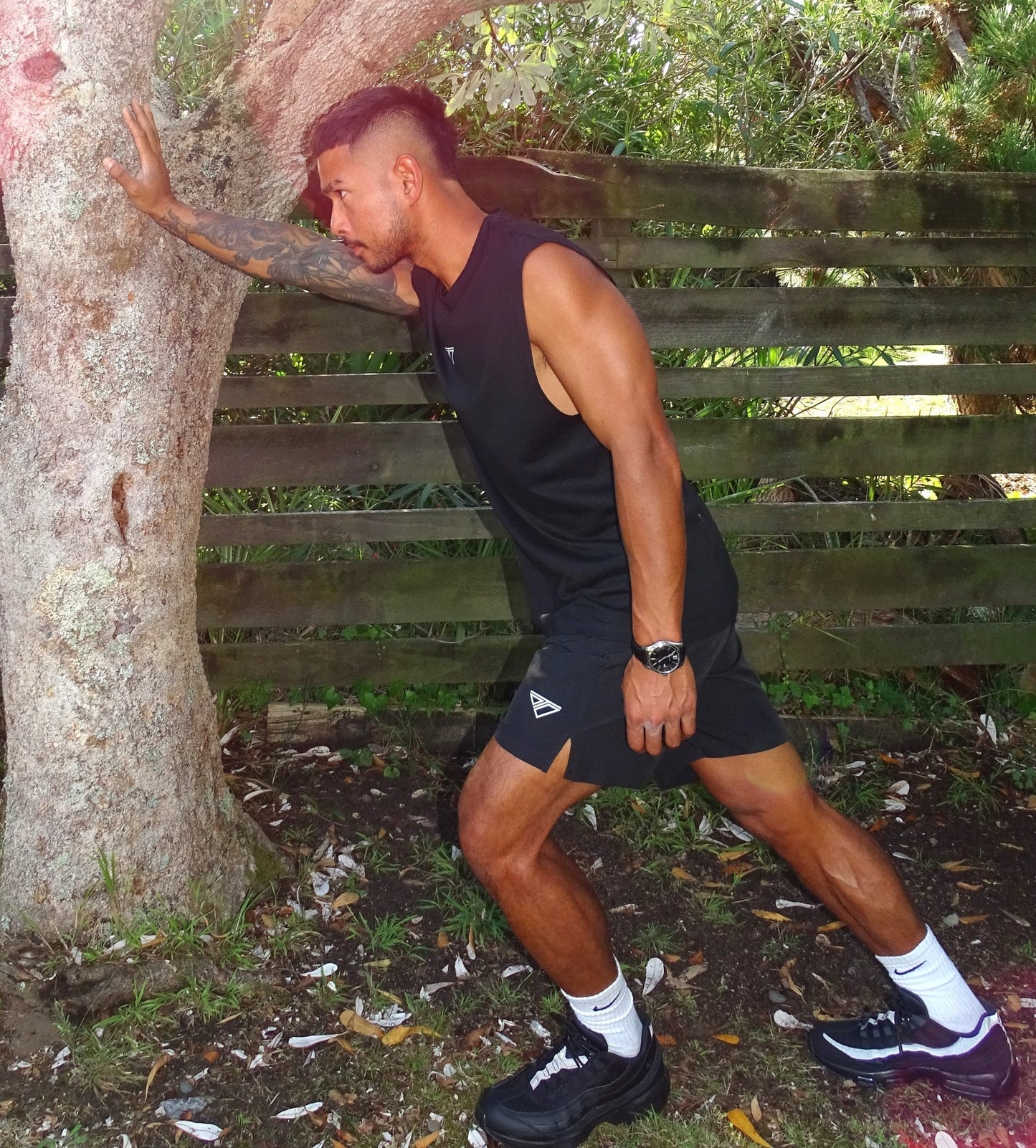 Men's Active Shorts | Black - Dawn Through Dusk