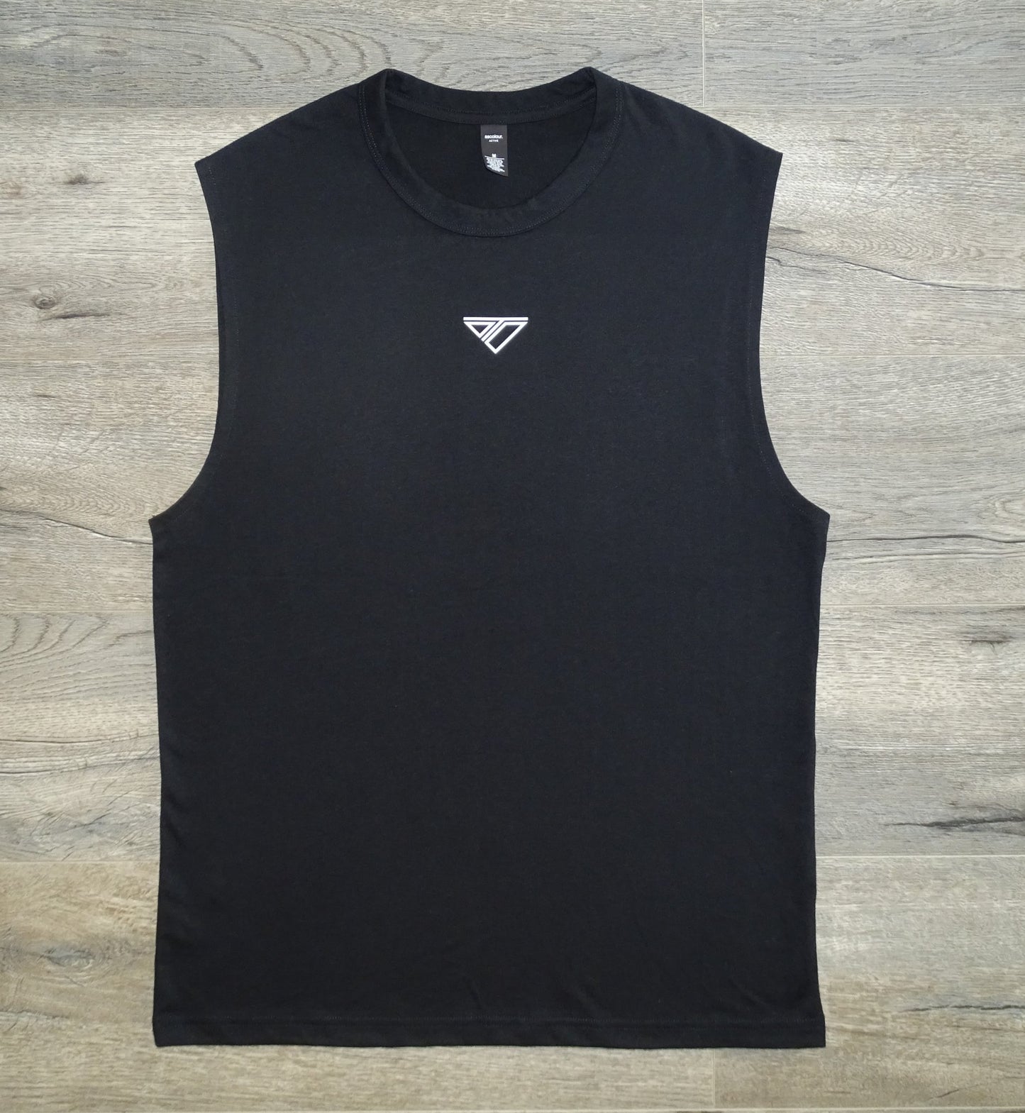 Men's Active Tank Singlet | Black - Dawn Through Dusk