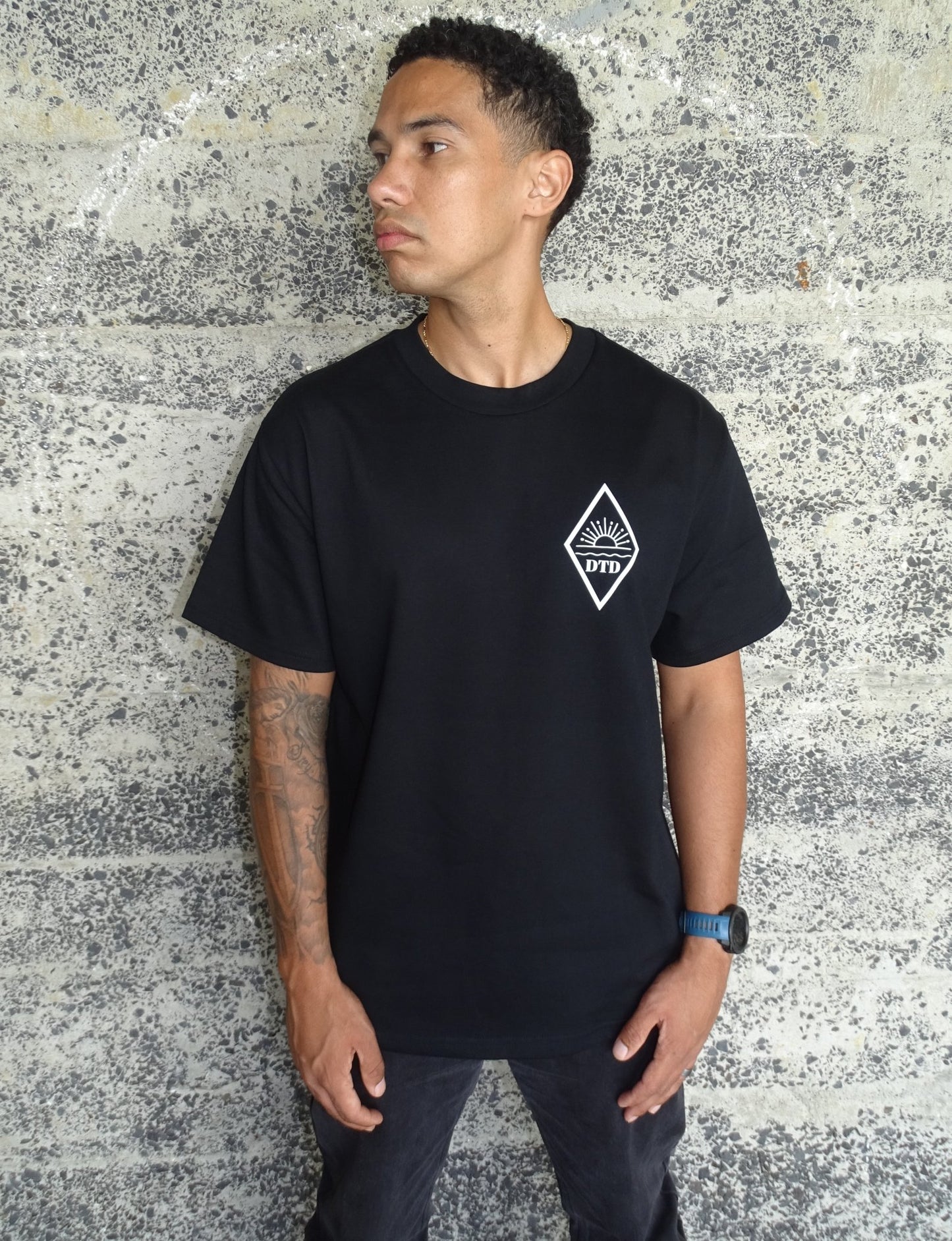 Men's Heavy Tee | Black - Dawn Through Dusk
