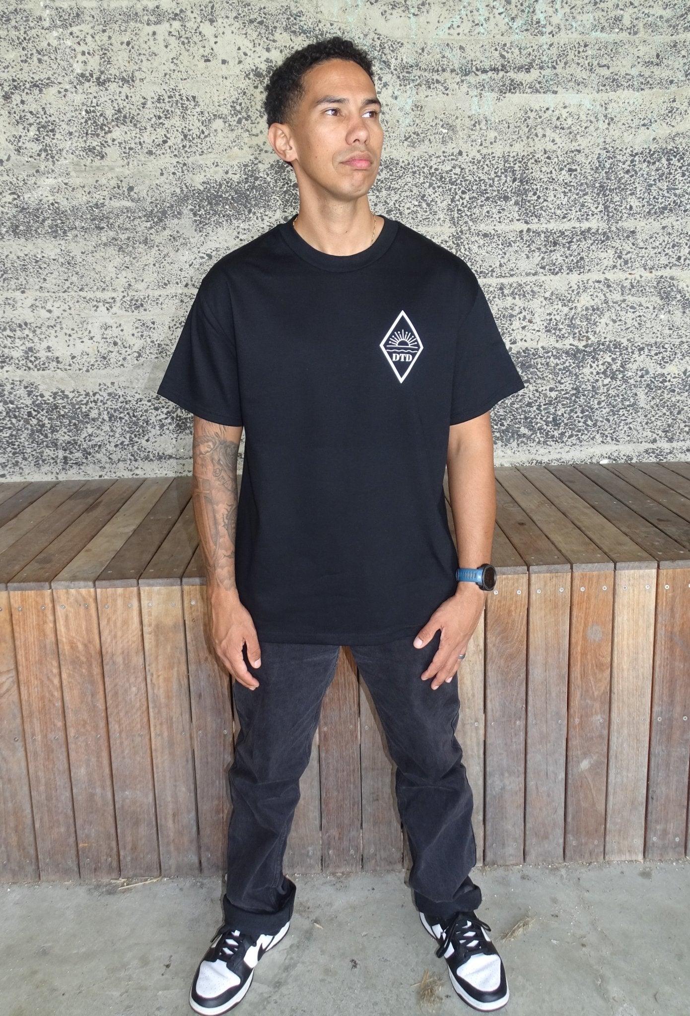 Men's Heavy Tee | Black - Dawn Through Dusk