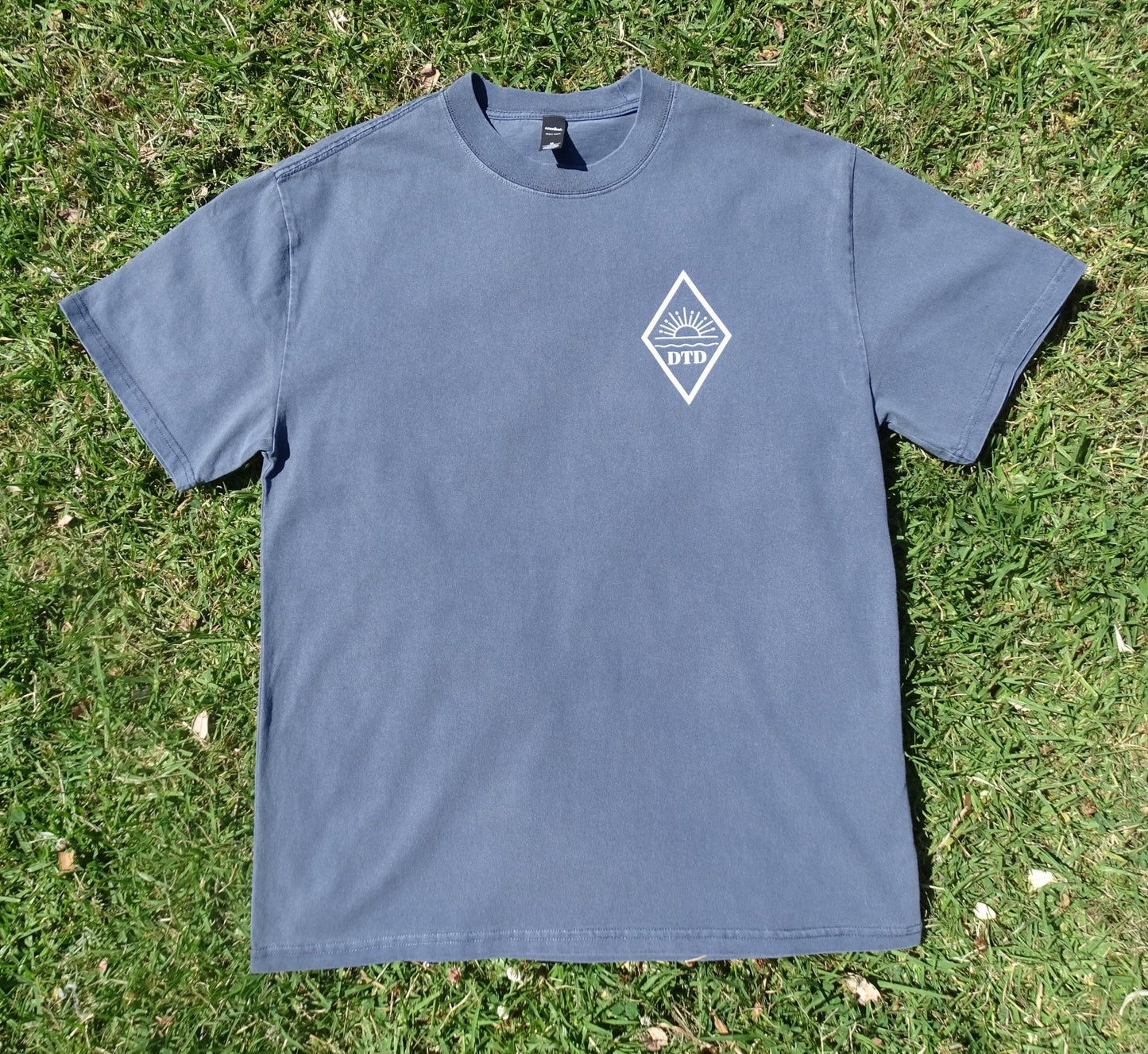 Men's Faded Heavy Tee | Indigo - Dawn Through Dusk